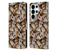 Head Case Designs Officially Licensed Looney Tunes Tasmanian Devil Patterns Leather Wallet Case Compatible With Samsung Galaxy S26 Ultra