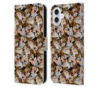 Head Case Designs Officially Licensed Looney Tunes Tasmanian Devil Patterns Leather Wallet Case Compatible With Apple iPhone 16 Plus