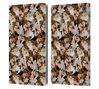 Head Case Designs Officially Licensed Looney Tunes Tasmanian Devil Patterns Leather Wallet Case Compatible With Amazon Fire Max 11 2023