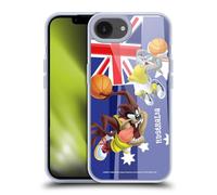 Head Case Designs Officially Licensed Looney Tunes Turkey Lola & Bugs Bunny Flag Graphics 1 Gel Case [Military Grade Protection] Compatible with Apple iPhone 16e and Compatible with MagSafe