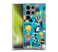 Head Case Designs Officially Licensed Looney Tunes Tweety And Sylvester Graphics and Characters Gel Case [Military Grade Protection] Compatible With Samsung Galaxy S24 Ultra 5G