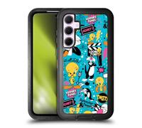 Head Case Designs Officially Licensed Looney Tunes Tweety And Sylvester Graphics and Characters Ultra-Armoured Shockproof Case [Military Grade Protection] Compatible With Samsung Galaxy A35 5G