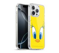 Head Case Designs Officially Licensed Looney Tunes Tweety Full Face Gel Case [Military Grade Protection] Compatible with Apple iPhone 16 Pro Max and Compatible with MagSafe