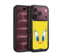 Head Case Designs Officially Licensed Looney Tunes Tweety Full Face Ultra-Armoured Shockproof Case [Military Grade Protection] Compatible With Apple iPhone 18 Pro