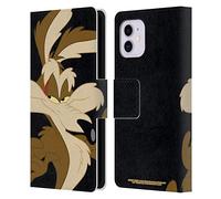 Head Case Designs Officially Licensed Looney Tunes Wile E. Coyote Characters Leather Wallet Case Compatible With Apple iPhone 11