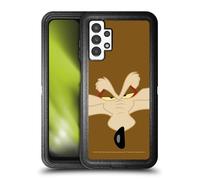 Head Case Designs Officially Licensed Looney Tunes Wile E. Coyote Full Face Ultra-Armoured Shockproof Case [Military Grade Protection] Compatible With Samsung Galaxy A13 (2022)