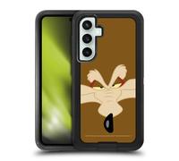 Head Case Designs Officially Licensed Looney Tunes Wile E. Coyote Full Face Ultra-Armoured Shockproof Case [Military Grade Protection] Compatible With Samsung Galaxy S23 FE 5G