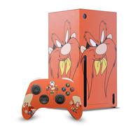 Head Case Designs Officially Licensed Looney Tunes Yosemite Sam Graphics and Characters Game Console Wrap and Game Controller Skin Bundle Compatible With Xbox Series X