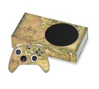 Head Case Designs Officially Licensed LOTR The Fellowship Of The Ring Map Of The Middle Earth Graphic Art Vinyl Sticker Gaming Skin Decal Compatible With Xbox Series S Console and Controller Bundle