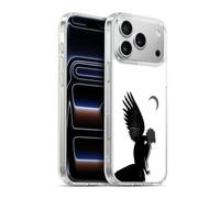 Head Case Designs Officially Licensed LouiJoverArt Angel Black And White Gel Case [Military Grade Protection] Compatible with Apple iPhone 17 Pro Max and Compatible with MagSafe