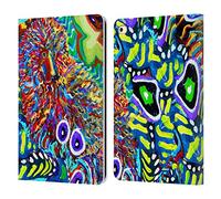 Head Case Designs Officially Licensed Mad Dog Art Gallery Electric Poodle Dogs 2 Leather Wallet Case Compatible With Apple iPad 9.7 2017 / iPad 9.7 2018