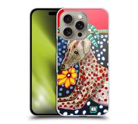 Head Case Designs Officially Licensed Mad Dog Art Gallery Greyhound Dogs 2 Hard Back Case Compatible With Apple iPhone 16 Pro