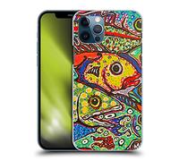 Head Case Designs Officially Licensed Mad Dog Art Gallery Many Mad Fish Assorted Designs Hard Back Case Compatible With Apple iPhone 12 / iPhone 12 Pro