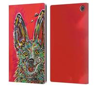 Head Case Designs Officially Licensed Mad Dog Art Gallery Relax Dog 5 Leather Wallet Case Compatible With Amazon Fire Max 11 2023