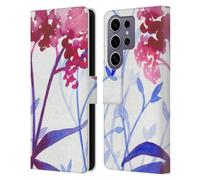 Head Case Designs Officially Licensed Mai Autumn By The Sea Floral Garden Leather Wallet Case Compatible with Samsung Galaxy S25 Ultra