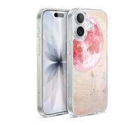 Head Case Designs Officially Licensed Mai Autumn Pink Moon Space And Sky Gel Case [Military Grade Protection] Compatible with Apple iPhone 17 and Compatible with MagSafe
