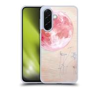 Head Case Designs Officially Licensed Mai Autumn Pink Moon Space And Sky Gel Case [Military Grade Protection] Compatible With Samsung Galaxy A36 5G