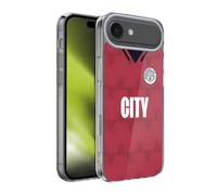 Head Case Designs Officially Licensed Manchester City Man City FC 1989 Away Retro Kits Gel Case [Military Grade Protection] Compatible With Apple iPhone 17 Air