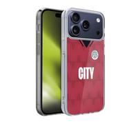 Head Case Designs Officially Licensed Manchester City Man City FC 1989 Away Retro Kits Gel Case [Military Grade Protection] Compatible With Apple iPhone 17 Pro