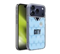 Head Case Designs Officially Licensed Manchester City Man City FC 1989 Home Retro Kits Gel Case [Military Grade Protection] Compatible With Apple iPhone 17 Pro Max