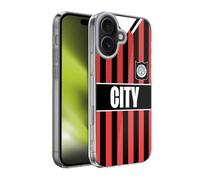 Head Case Designs Officially Licensed Manchester City Man City FC 1994 Away Retro Kits Gel Case [Military Grade Protection] Compatible With Apple iPhone 17