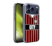 Head Case Designs Officially Licensed Manchester City Man City FC 1994 Away Retro Kits Gel Case [Military Grade Protection] Compatible With Apple iPhone 17 Pro Max
