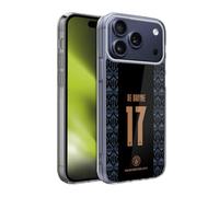 Head Case Designs Officially Licensed Manchester City Man City FC 202021 Players Away Kit Group 1 Kevin De Bruyne Soft Gel Case for Apple iPhone 17 Pro Max