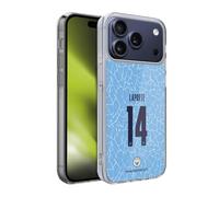 Head Case Designs Officially Licensed Manchester City Man City FC 202021 Players Home Kit Group 1 Aymeric Laporte Soft Gel Case for Apple iPhone 17 Pro