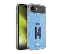 Head Case Designs Officially Licensed Manchester City Man City FC 202021 Players Home Kit Group 1 Aymeric Laporte Soft Gel Case for Apple iPhone 17 Air