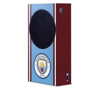 Head Case Designs Officially Licensed Manchester City Man City FC 2022/23 Home Kit Logo Art Game Console Wrap Case Cover Compatible With Xbox Series S Console