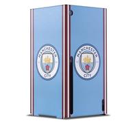 Head Case Designs Officially Licensed Manchester City Man City FC 2022/23 Home Kit Logo Art Game Console Wrap Case Cover Compatible With Xbox Series X