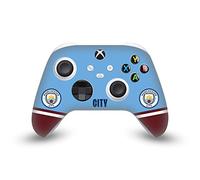 Head Case Designs Officially Licensed Manchester City Man City FC 2022/23 Home Kit Logo Art Vinyl Sticker Gaming Skin Decal Cover Compatible With Xbox Series X/S Controller