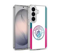 Head Case Designs Officially Licensed Manchester City Man City FC Away 2021/22 Badge Kit Gel Case [Military Grade Protection] Compatible with Samsung Galaxy S26 and Compatible with MagSafe
