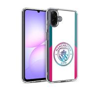 Head Case Designs Officially Licensed Manchester City Man City FC Away 2021/22 Badge Kit Gel Case [Military Grade Protection] Compatible With Samsung Galaxy A07 4G