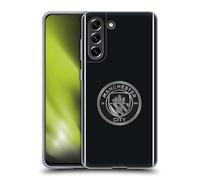 Head Case Designs Officially Licensed Manchester City Man City FC Away 2025/26 Badge Kit Gel Case [Military Grade Protection] Compatible With Samsung Galaxy S21 FE 5G