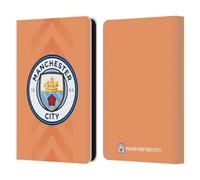 Head Case Designs Officially Licensed Manchester City Man City FC Away Goalkeeper 2022/23 Badge Kit Leather Wallet Case Compatible With Amazon Kindle 11th Gen 6in 2022