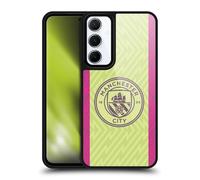 Head Case Designs Officially Licensed Manchester City Man City FC Away Goalkeeper 2023/24 Badge Kit Gel Armour Case [Military Grade Protection] Compatible With Samsung Galaxy A55 5G