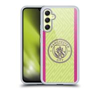 Head Case Designs Officially Licensed Manchester City Man City FC Away Goalkeeper 2023/24 Badge Kit Gel Case [Military Grade Protection] Compatible With Samsung Galaxy A34 5G