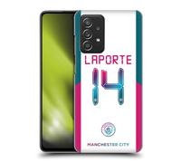 Head Case Designs Officially Licensed Manchester City Man City FC Aymeric Laporte 2021/22 Players Away Kit Group 1 Hard Back Case Compatible With Galaxy A52 / A52s / 5G (2021)