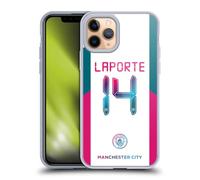 Head Case Designs Officially Licensed Manchester City Man City FC Aymeric Laporte 2021/22 Players Away Kit Group 1 Gel Case Compatible with Apple iPhone 11 Pro & Compatible with MagSafe