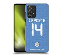 Head Case Designs Officially Licensed Manchester City Man City FC Aymeric Laporte 2021/22 Players Home Kit Group 1 Hard Back Case Compatible With Galaxy A52 / A52s / 5G (2021)