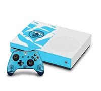 Head Case Designs Officially Licensed Manchester City Man City FC Badge Ship Logo Art Vinyl Sticker Gaming Skin Decal Cover Compatible With Xbox One S Console and Controller Bundle