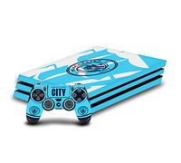 Head Case Designs Officially Licensed Manchester City Man City FC Badge Ship Logo Art Vinyl Sticker Gaming Skin Decal Compatible With Sony PlayStation 4 PS4 Pro Console and DualShock 4 Controller
