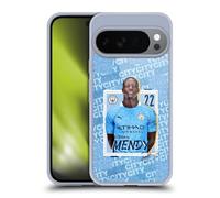 Head Case Designs Officially Licensed Manchester City Man City FC Benjamin Mendy 2020/21 First Team Gel Case [Military Grade Protection] Compatible with Google Pixel 10 and Compatible with MagSafe