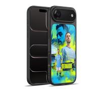 Head Case Designs Officially Licensed Manchester City Man City FC Bernardo Silva 2024/25 First Team Gel Armour Case [Military Grade Protection] Compatible With Apple iPhone 17 Air