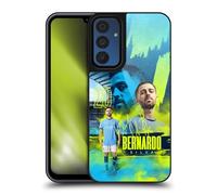 Head Case Designs Officially Licensed Manchester City Man City FC Bernardo Silva 2024/25 First Team Gel Armour Case [Military Grade Protection] Compatible With Samsung Galaxy A15