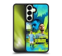 Head Case Designs Officially Licensed Manchester City Man City FC Bernardo Silva 2024/25 First Team Gel Armour Case [Military Grade Protection] Compatible With Samsung Galaxy S25