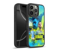 Head Case Designs Officially Licensed Manchester City Man City FC Bernardo Silva 2024/25 First Team Gel Armour Case [Military Grade Protection] Compatible With Apple iPhone 16 Pro