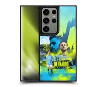 Head Case Designs Officially Licensed Manchester City Man City FC Bernardo Silva 2024/25 First Team Gel Armour Case [Military Grade Protection] Compatible With Samsung Galaxy S24 Ultra 5G