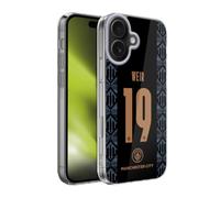 Head Case Designs Officially Licensed Manchester City Man City FC Caroline Weir 2020/21 Women's Away Kit Group 1 Gel Case [Military Grade Protection] Compatible With Apple iPhone 17